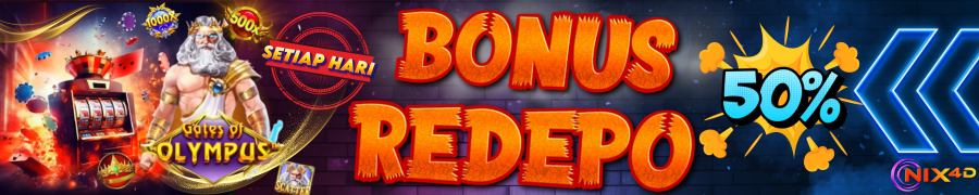 Bonus Redepo 50%